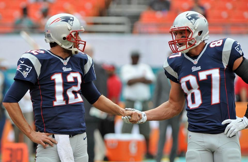 Best friends forever (Photo: Keith Nordstrom/New England Patriots)